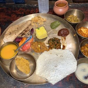 Gujarati thali in ahmedabad