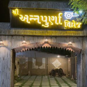 Gujarati thali in ahmedabad - annapuran village restaurant